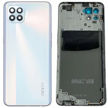Replacement Back Housing for Oppo F17 Pro - Metallic White Replacement Back Housing for Oppo F17 Pro - Metallic White