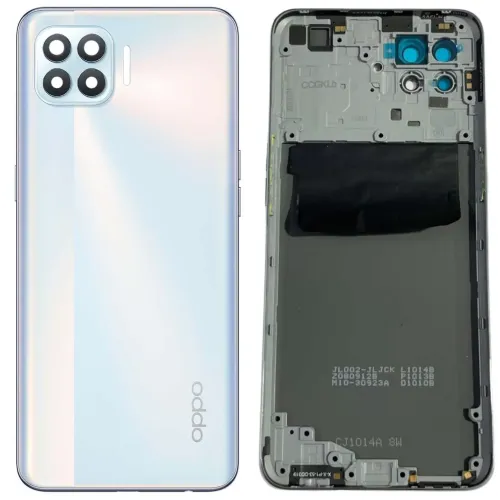 Replacement Back Housing for Oppo F17 Pro - Metallic White Replacement Back Housing for Oppo F17 Pro - Metallic White