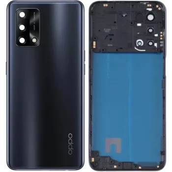Replacement Back Housing for Oppo F19 - Prism Black Replacement Back Housing for Oppo F19 - Prism Black