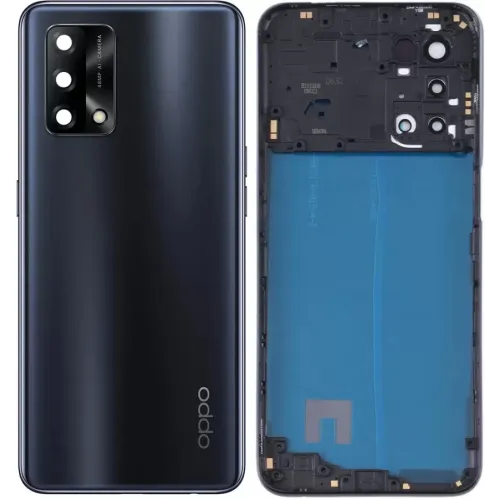 Replacement Back Housing for Oppo F19 - Prism Black Replacement Back Housing for Oppo F19 - Prism Black