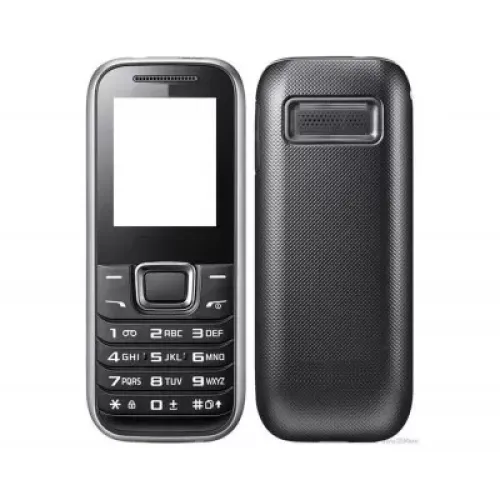 Replacement Back Housing for Samsung E1232B Full - Black Replacement Back Housing for Samsung E1232B Full - Black