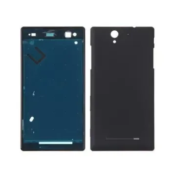 Replacement Back Housing for Sony Xperia C3 Dual D2502 Full - Black Replacement Back Housing for Sony Xperia C3 Dual D2502 Full - Black