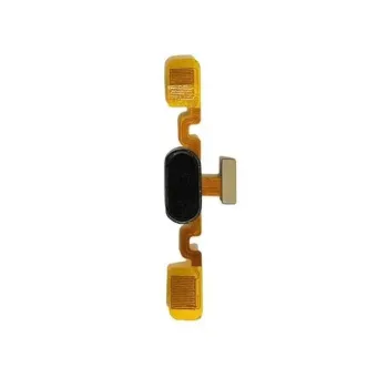 Gionee A1 Home Button Complete-Outer Plastic with Inner Flex-Black Gionee A1 Home Button Complete-Outer Plastic with Inner Flex-Black
