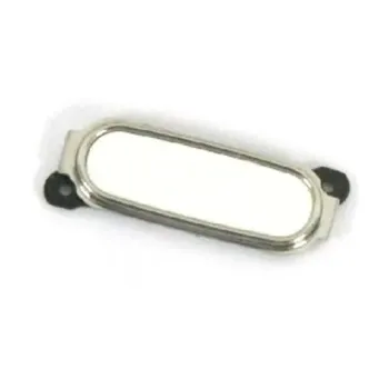 Samsung Galaxy S Duos S7562 Home Button Outer with Plastic Key-White
