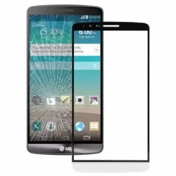 LG G3 D855 Front Glass - White LG G3 D855 Front Glass - White