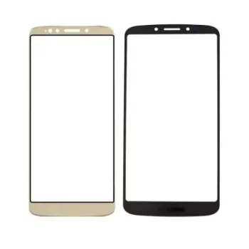 Motorola Moto E5 Plus Front Glass - Gold Motorola Moto E5 Plus Front Glass - Gold