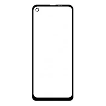 Motorola One Action Front Glass - Black Motorola One Action Front Glass - Black