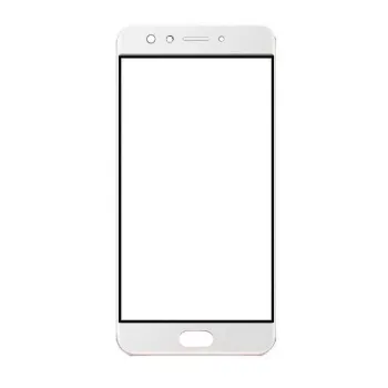 Oppo F3 Front Glass - White