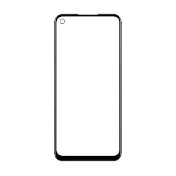 Realme 6 Front Glass - Black Realme 6 Front Glass - Black