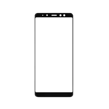Samsung Galaxy A8 Plus 2018 Front Glass - Black Samsung Galaxy A8 Plus 2018 Front Glass - Black