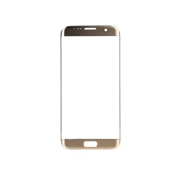 Samsung Galaxy S7 Edge Front Glass - Gold Samsung Galaxy S7 Edge Front Glass - Gold