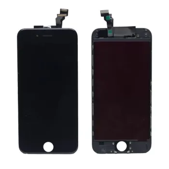 LCD with Touch Screen for Apple iPhone 6 - Black (Display Glass Combo Folder)