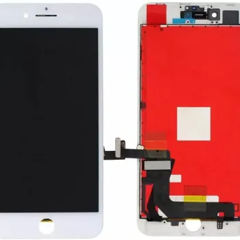 LCD with Touch Screen for Apple iPhone 8 - White (Display Glass Combo Folder)