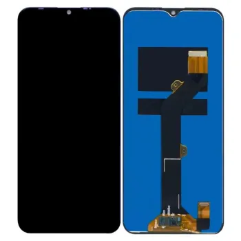 LCD with Touch Screen for Itel Vision 2s - Black (Display Glass Combo Folder)