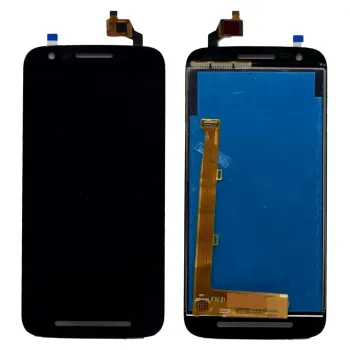 LCD with Touch Screen for Motorola Moto E3 - Black (Display Glass Combo Folder) LCD with Touch Screen for Motorola Moto E3 - Black (Display Glass Combo Folder)