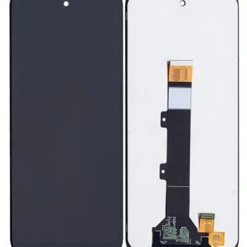 LCD with Touch Screen for Motorola Moto E30 - Black (Display Glass Combo Folder)