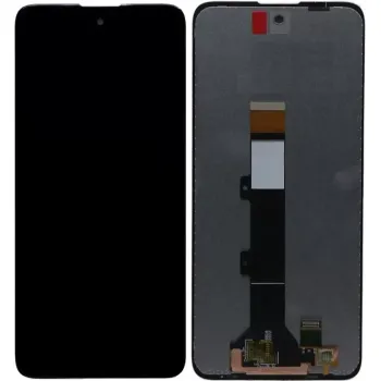 LCD with Touch Screen for Motorola Moto E32s - Black (Display Glass Combo Folder)