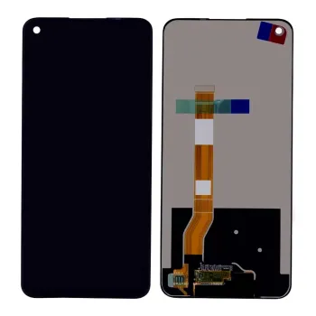 LCD with Touch Screen for Oppo A76 - Black (Display Glass Combo Folder) LCD with Touch Screen for Oppo A76 - Black (Display Glass Combo Folder)