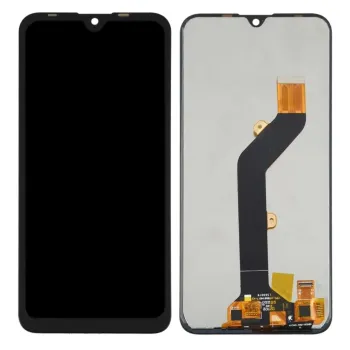 LCD with Touch Screen for Tecno KC1 - Black (Display Glass Combo Folder)