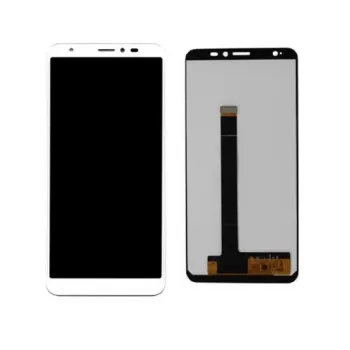 LCD with Touch Screen for Lava Z61 - White (Display Glass Combo Folder) LCD with Touch Screen for Lava Z61 - White (Display Glass Combo Folder)