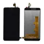LCD with Touch Screen for Spice V801 - Black (Display Glass Combo Folder)