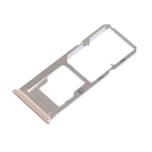 Vivo Y53 SIM Card Holder Tray - Gold Vivo Y53 SIM Card Holder Tray - Gold