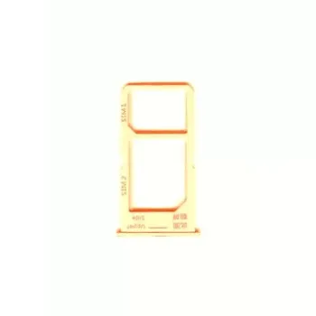 Vivo Y55L SIM Card Holder Tray - Gold Vivo Y55L SIM Card Holder Tray - Gold
