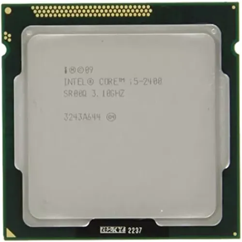 Intel Core i5-2400 3.1 GHz Upto 3.4 GHz LGA 1155 Socket Desktop Processor Intel Core i5-2400 3.1 GHz Upto 3.4 GHz LGA 1155 Socket Desktop Processor