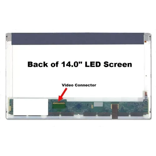 Replacement Laptop Screen HB140WX1-200 - 14.0 inch 40 Pin Video Connector Replacement Laptop Screen HB140WX1-200 - 14.0 inch 40 Pin Video Connector