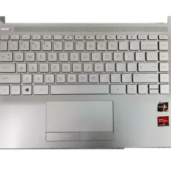 HP Notebook 14S Cr1005tu 14-CF 14S-CF 14-DF 14-DK 14s-cr Laptop Touchpad Palmrest with Keyboard