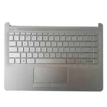 HP Notebook 14S Cr1005tu 14-CF 14S-CF 14-DF 14-DK Touchpad Palmrest with Keyboard HP Notebook 14S Cr1005tu 14-CF 14S-CF 14-DF 14-DK Touchpad Palmrest with Keyboard