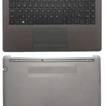 HP 14q-cs 14q-cs0029TU Touchpad Palmrest Keyboard with Bottom Base