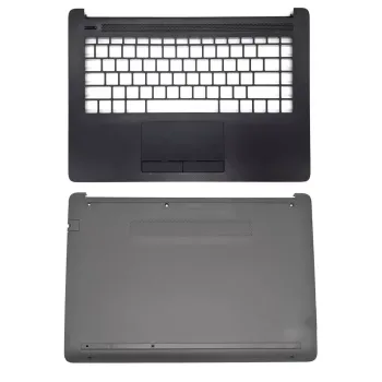 HP 14s-cs 14S-CS1000TU Touchpad Palmrest with Bottom Base