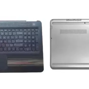 HP Pavilion 15-AU 15-AU134TX Touchpad Palmrest Keyboard with Bottom Base