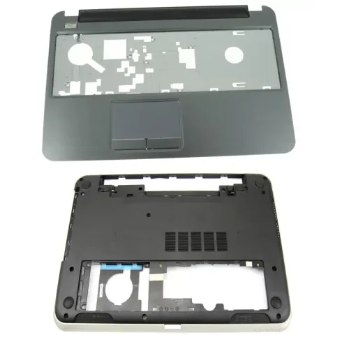 Dell Inspiron 15R 5521 Touchpad Palmrest and Bottom Base Set in Grey/Silver Dell Inspiron 15R 5521 Touchpad Palmrest and Bottom Base Set in Grey/Silver
