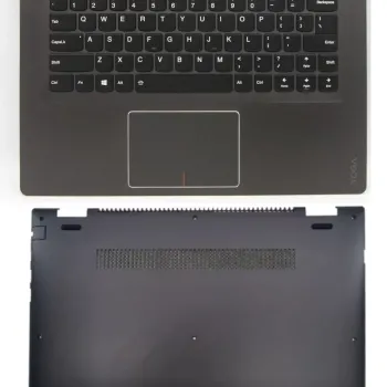 Lenovo Yoga 510-14ISK Yoga 510-14AST Yoga 510-14IKB Laptop Touchpad Palmrest without Keyboard with Bottom Base Grey Color