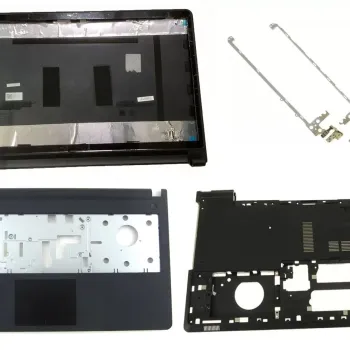 Dell Inspiron 5558 LCD Top Cover Bezel Hinges with Touchpad Palmrest and Bottom Base Full Body Assembly Dell Inspiron 5558 LCD Top Cover Bezel Hinges with Touchpad Palmrest and Bottom Base Full Body Assembly