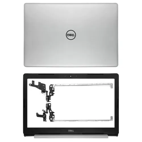 Dell Inspiron 15 5570 Replacement LCD Top Cover Bezel with Hinges in ABH Silver Dell Inspiron 15 5570 Replacement LCD Top Cover Bezel with Hinges in ABH Silver