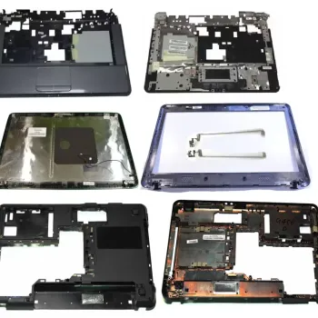 Lenovo G450 LCD Top Cover Bezel Hinges with Palmrest Upper Case and Bottom Base Full Body Assembly