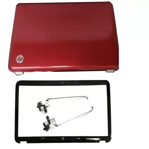 HP Pavilion G6 2271TX Red LCD Top Cover Bezel with Hinges HP Pavilion G6 2271TX Red LCD Top Cover Bezel with Hinges