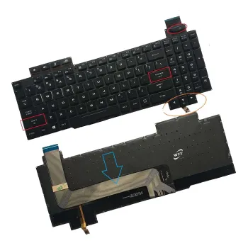 Asus ROG GL503 GL503VD GL503VM GL503GE GL703GE Laptop Backlit Keyboard