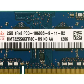 Hynix 2GB DDR3 Laptop Ram HMT325S6CFR8C-H9 PC3 10600S BLR