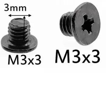 Laptop M3x3 Width 3MM Height 3MM Screw - 100 Pieces Laptop M3x3 Width 3MM Height 3MM Screw - 100 Pieces