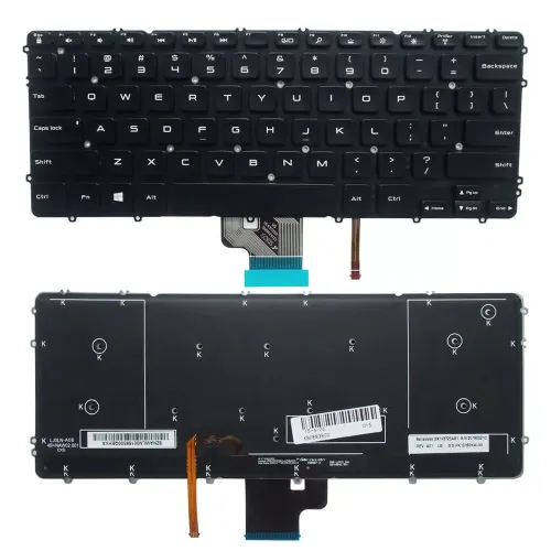 Dell Precision M3800 XPS 15 9530 Laptop Backlit Keyboard Replacement Dell Precision M3800 XPS 15 9530 Laptop Backlit Keyboard Replacement