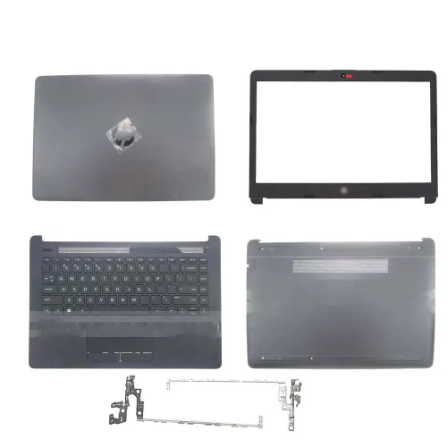 HP Notebook 14q CS0009TU Complete Body Assembly with Touchpad and Hinges HP Notebook 14q CS0009TU Complete Body Assembly with Touchpad and Hinges