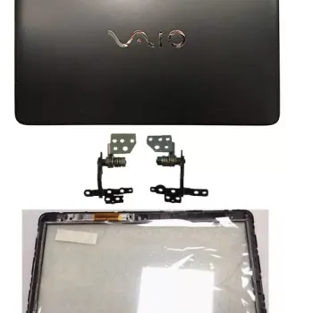 Sony vaio SVF142C29W LCD Top Cover Bezel Hinges with Touch Glass Sony vaio SVF142C29W LCD Top Cover Bezel Hinges with Touch Glass