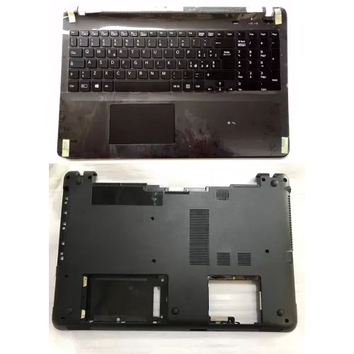 Sony VAIO SVF154B1EL Replacement Palmrest Keyboard and Bottom Base Assembly Sony VAIO SVF154B1EL Replacement Palmrest Keyboard and Bottom Base Assembly
