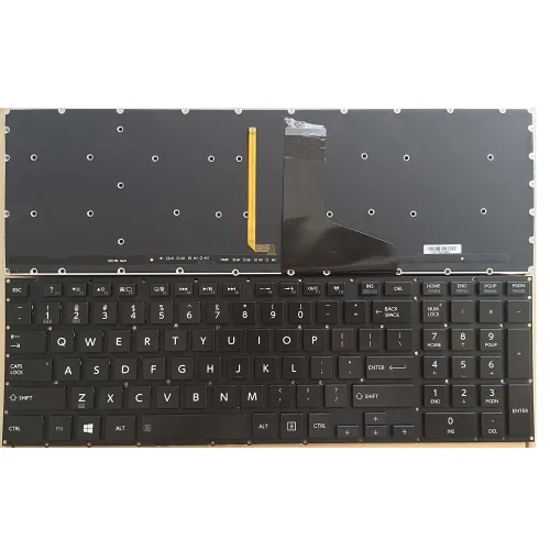 Toshiba Satellite P55 Series Backlit Keyboard Replacement Toshiba Satellite P55 Series Backlit Keyboard Replacement