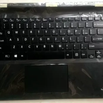 Sony vaio SVF142C29W Touchpad Palmrest with Keyboard
