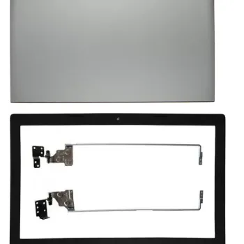 Lenovo z50-70 LCD Top Cover Bezel with Hinges Silver ABH